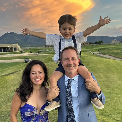 John Ryan and his family