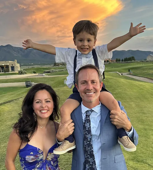 John Ryan and his family